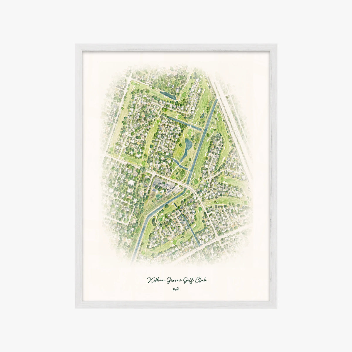 Killian Greens Golf Club white frame