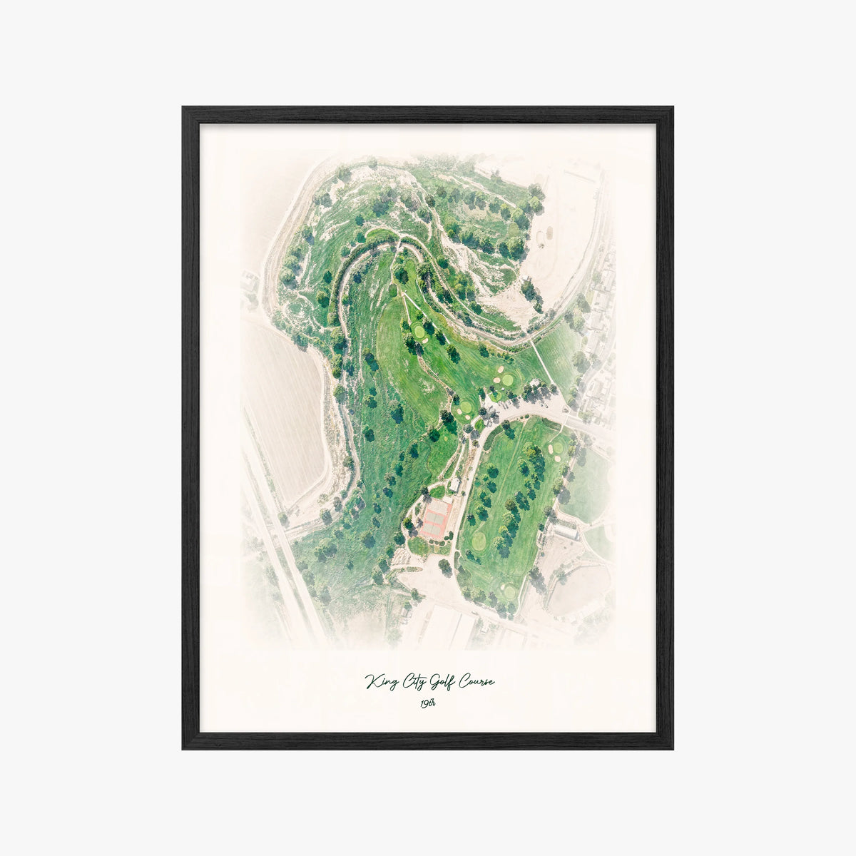 King City Golf Course black frame
