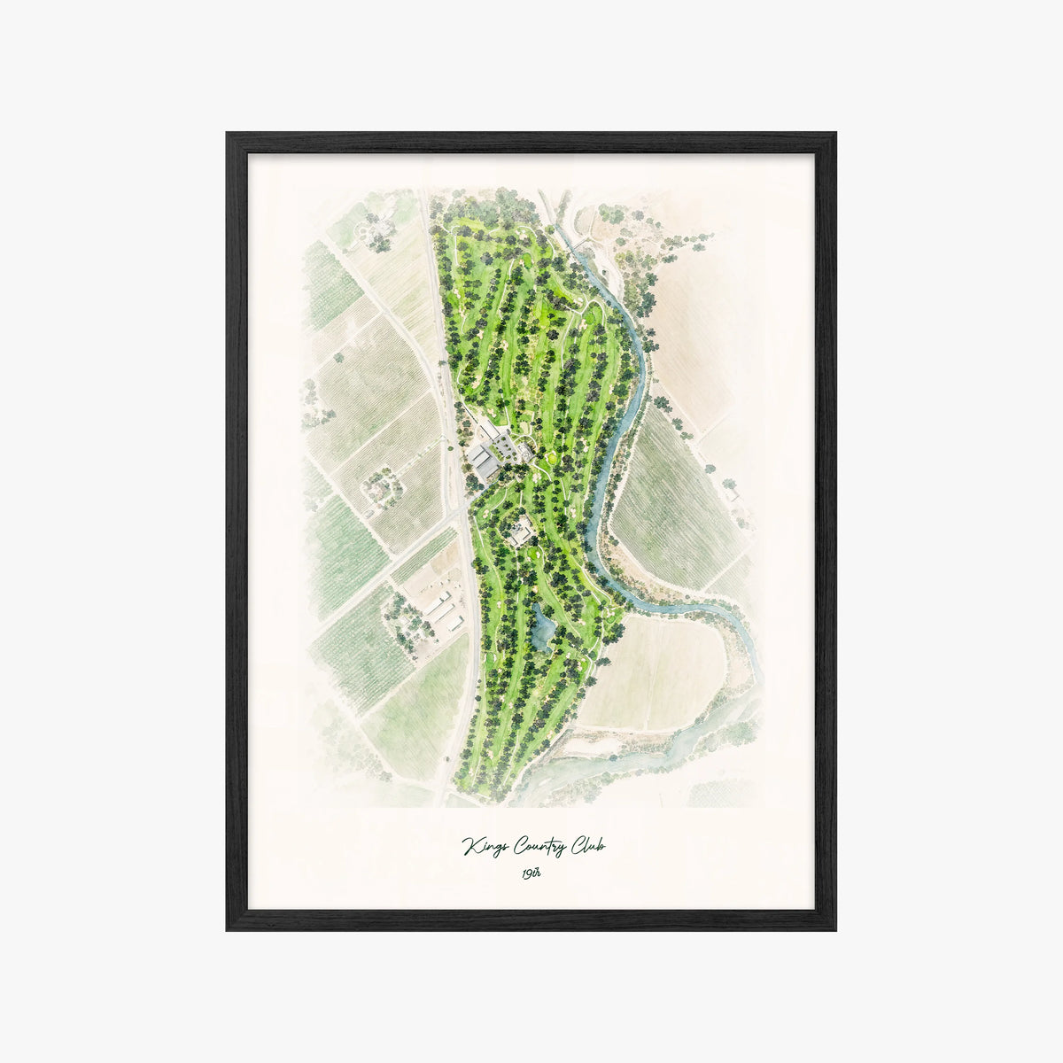 Kings Country Club black frame