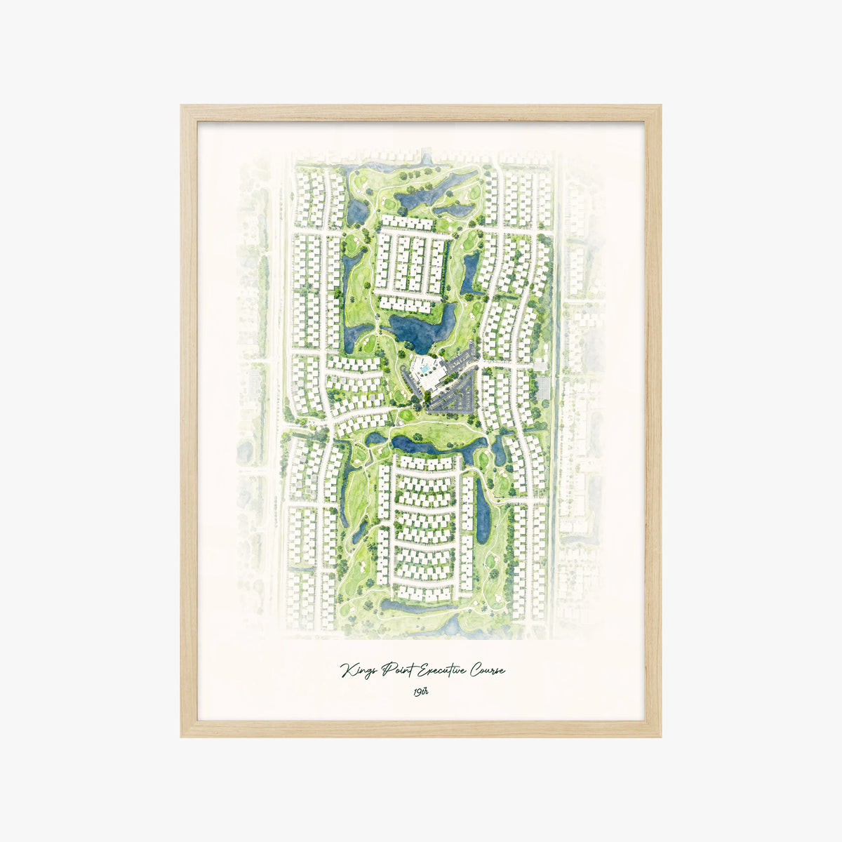 Kings Point Executive Course wood frame