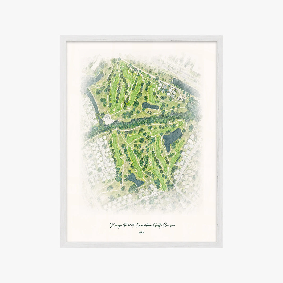 Kings Point Executive Golf Course white frame