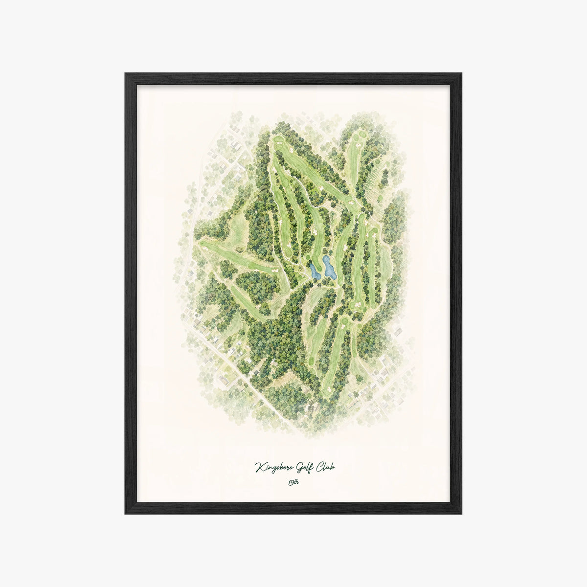 Kingsboro Golf Club black frame