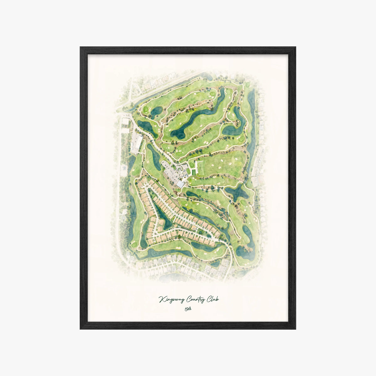 Kingsway Country Club black frame