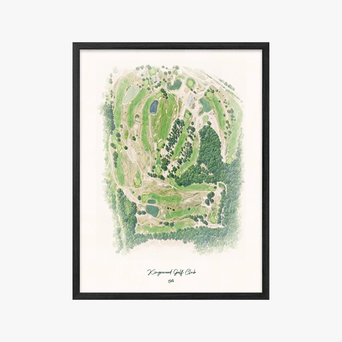Kingswood Golf Club black frame