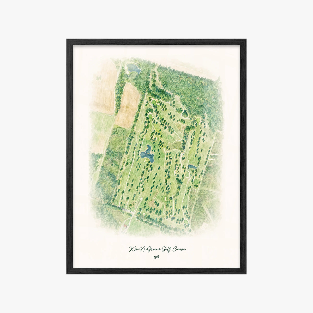Kis-N-Greens Golf Course black frame