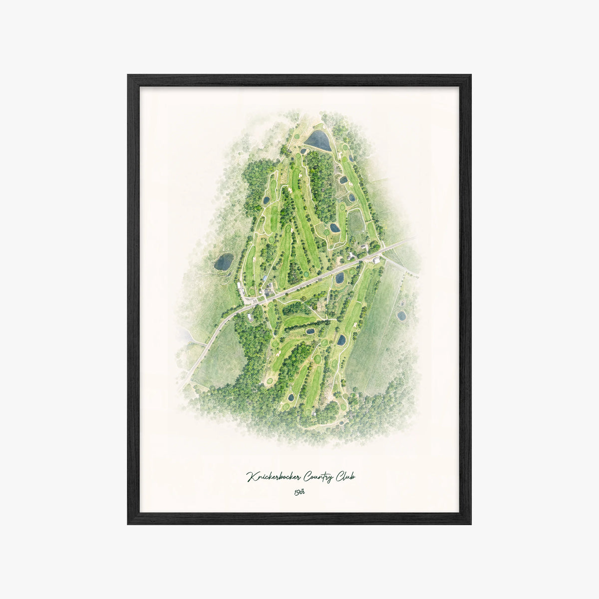 Knickerbocker Country Club black frame