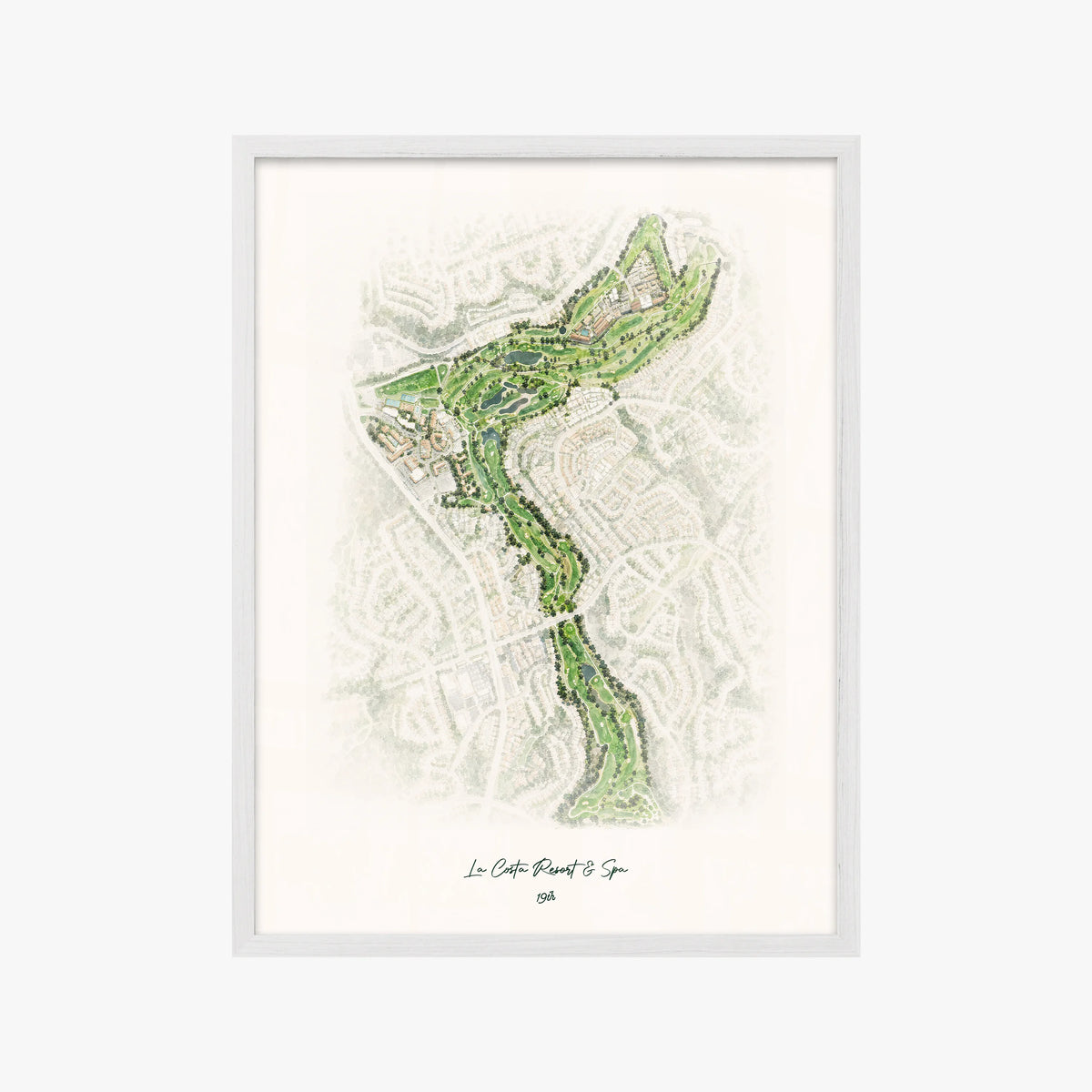 La Costa Resort & Spa white frame