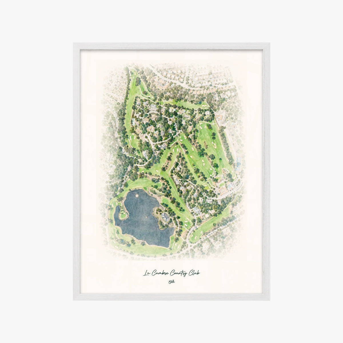 La Cumbre Country Club white frame