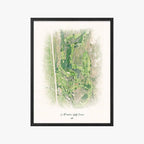 La Purisima Golf Course black frame