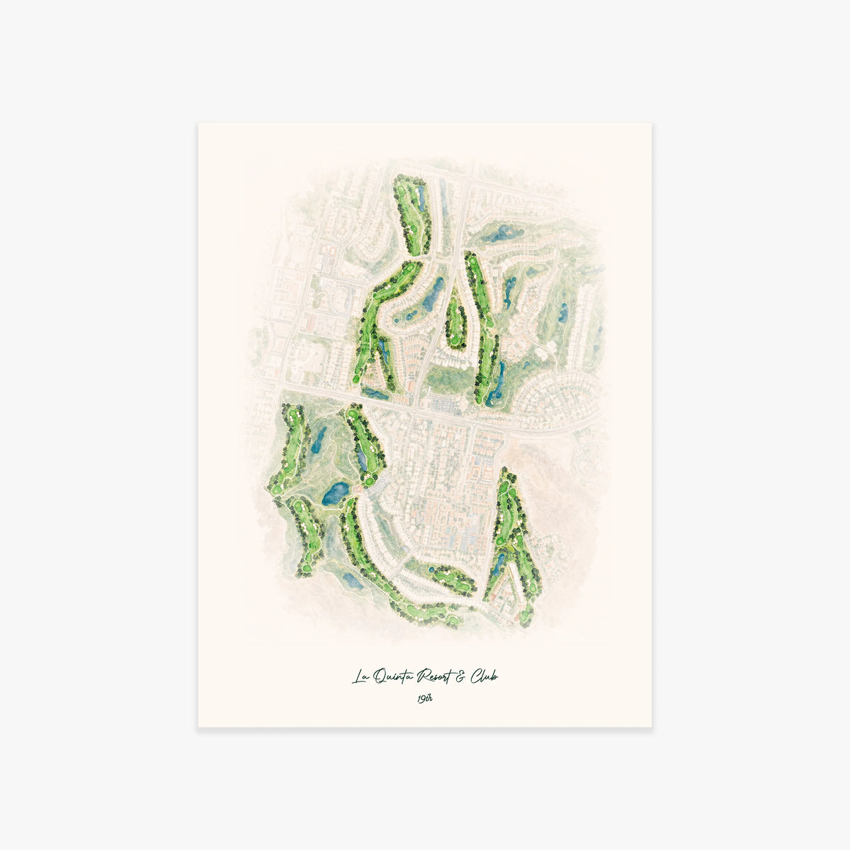 La Quinta Resort & Club printed artwork