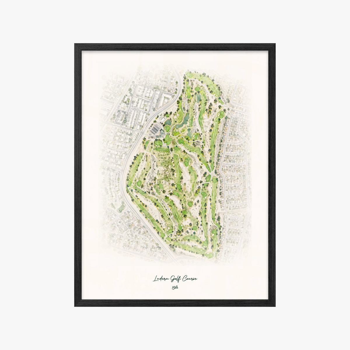 Ladera Golf Course black frame