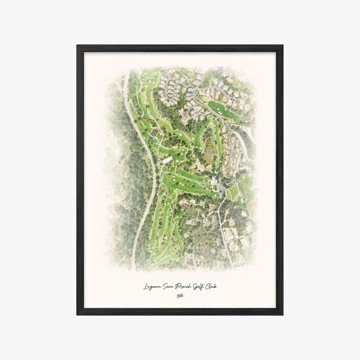 Laguna Seca Ranch Golf Club black frame