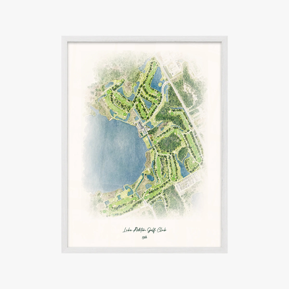 Lake Ashton Golf Club white frame