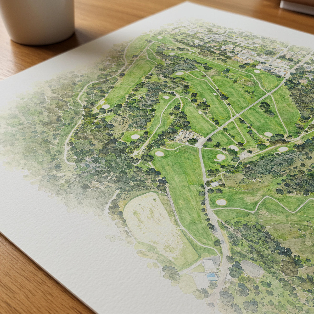 Lake Chabot Municipal Golf Course mockup 4