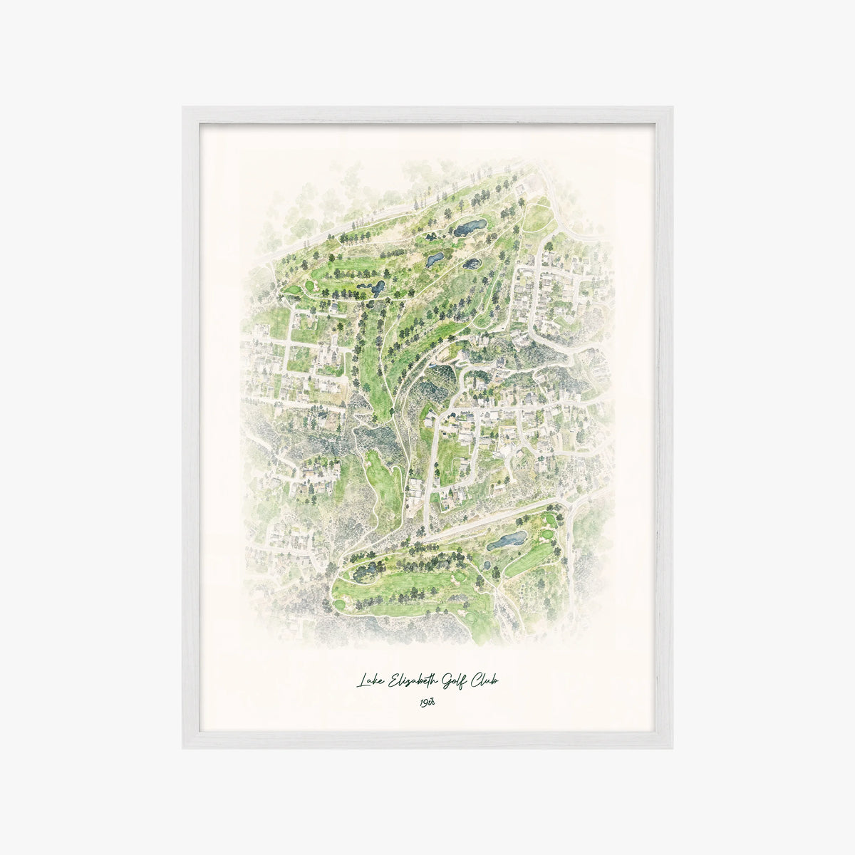 Lake Elizabeth Golf Club white frame
