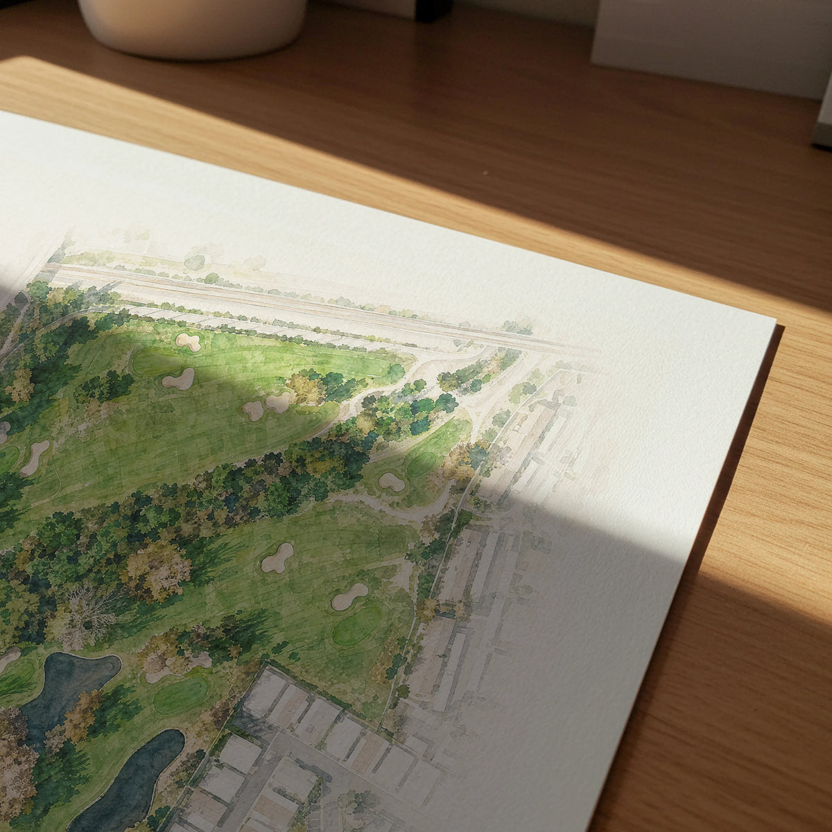 Lake Forest Golf & Practice Center mockup 1