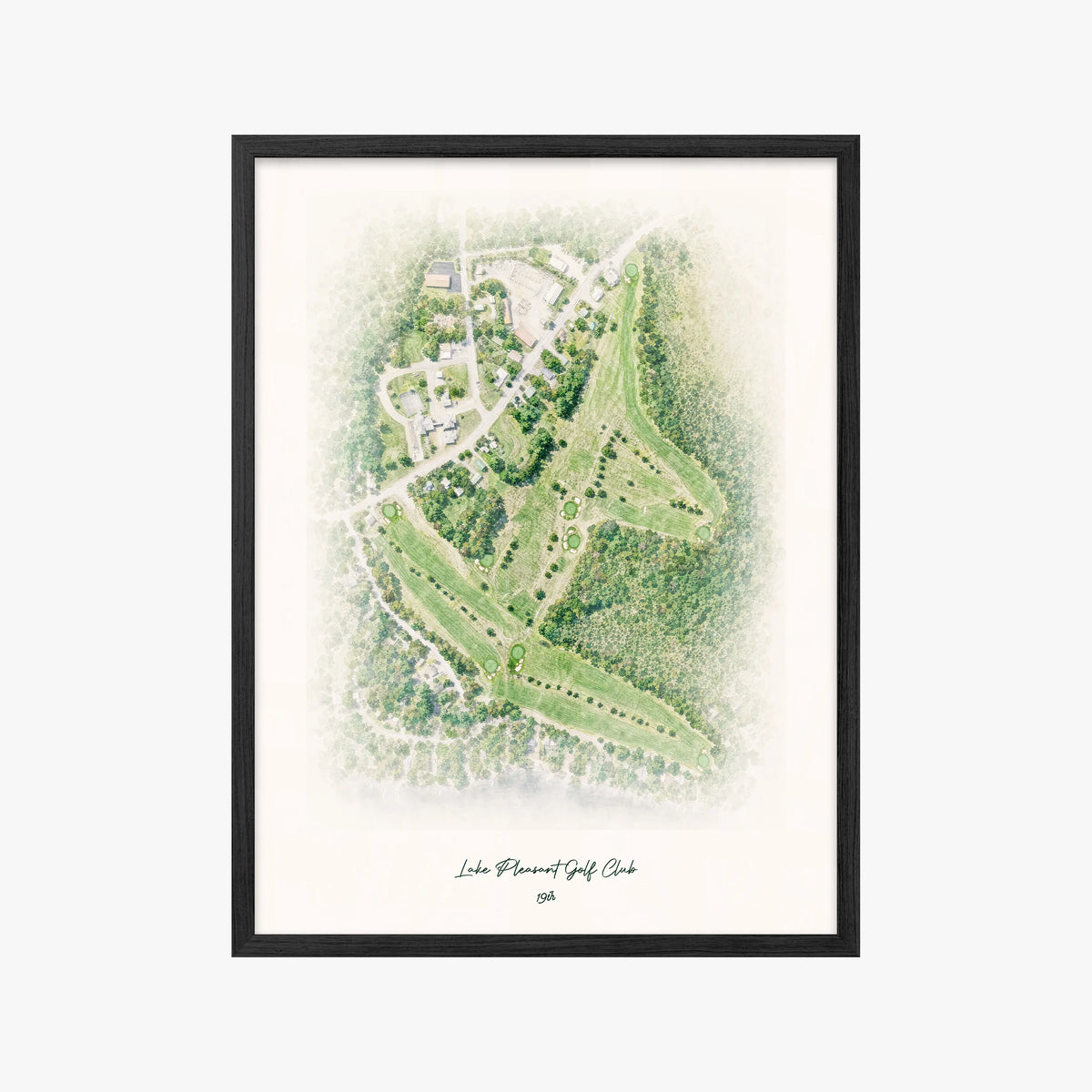 Lake Pleasant Golf Club black frame