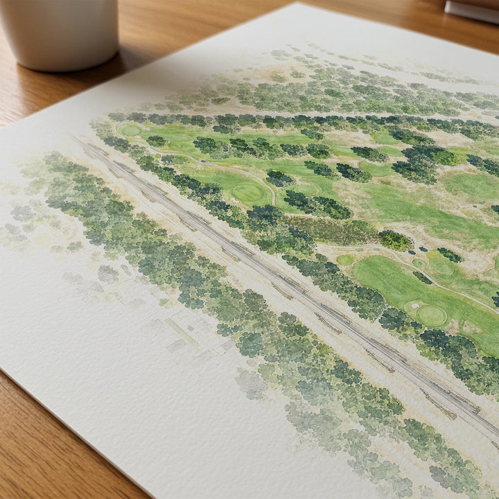 Lake Redding Golf Course mockup 4