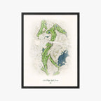 Lake Ridge Golf Course black frame