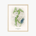Lake Ridge Golf Course wood frame