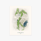 Lake Ridge Golf Course printed artwork