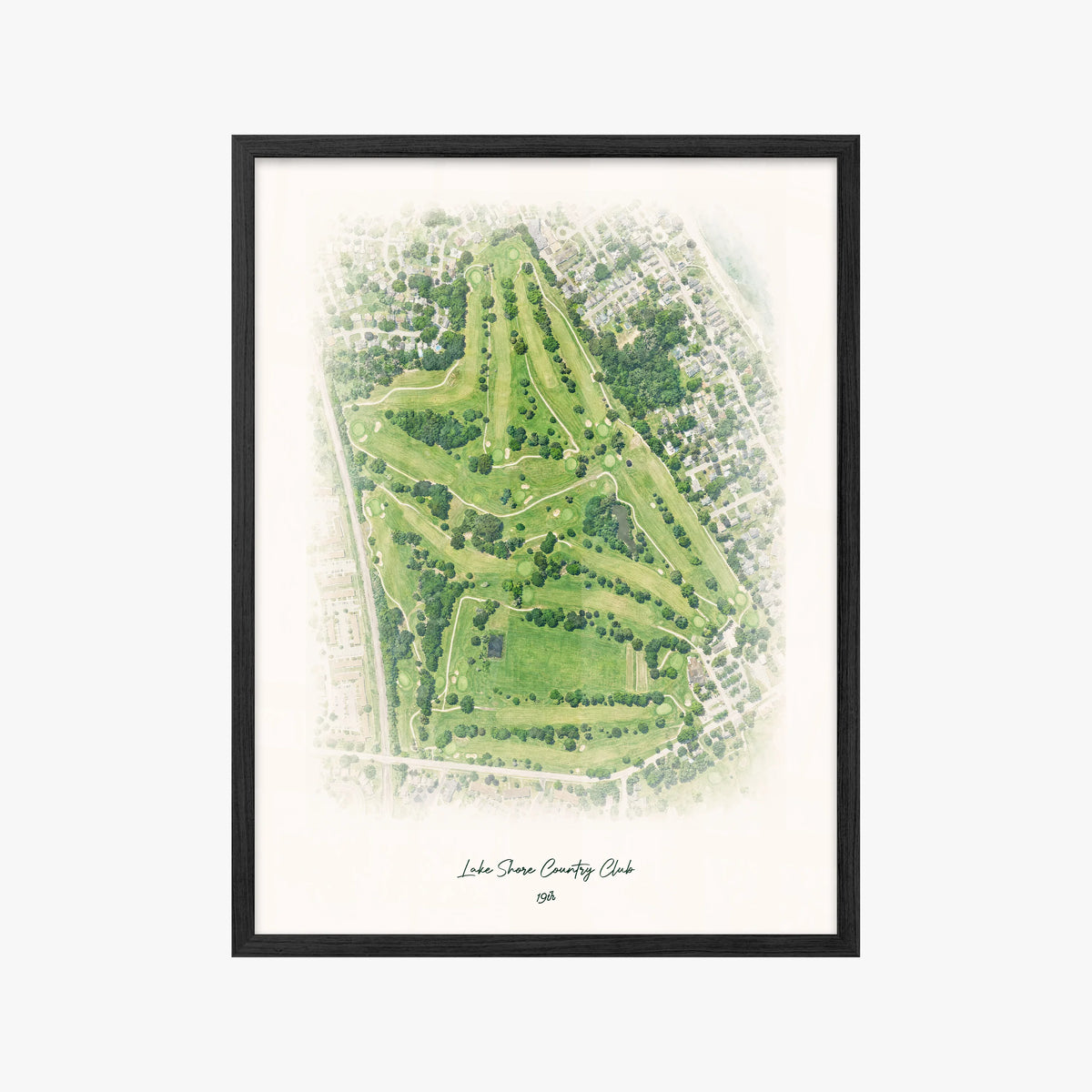 Lake Shore Country Club black frame