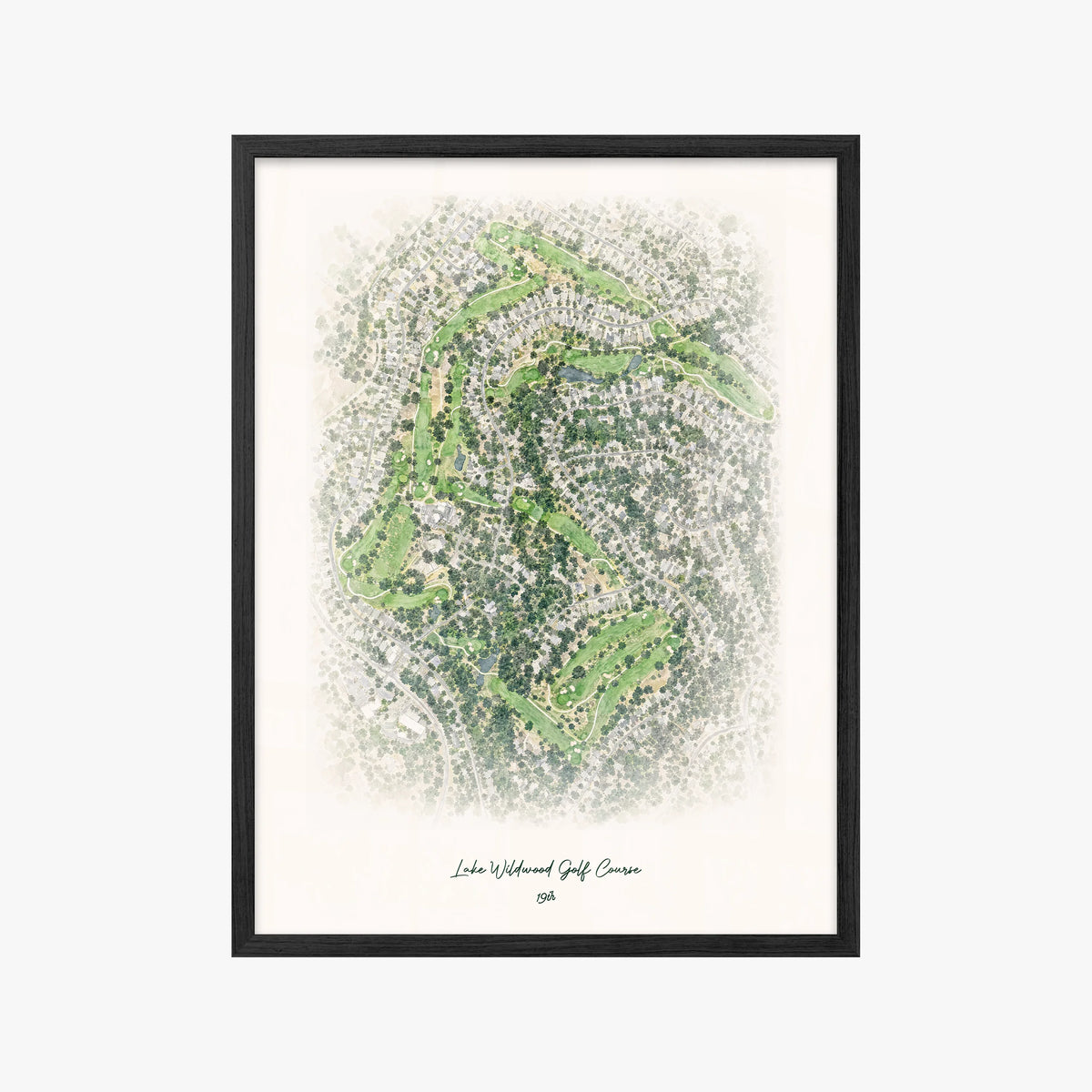 Lake Wildwood Golf Course black frame