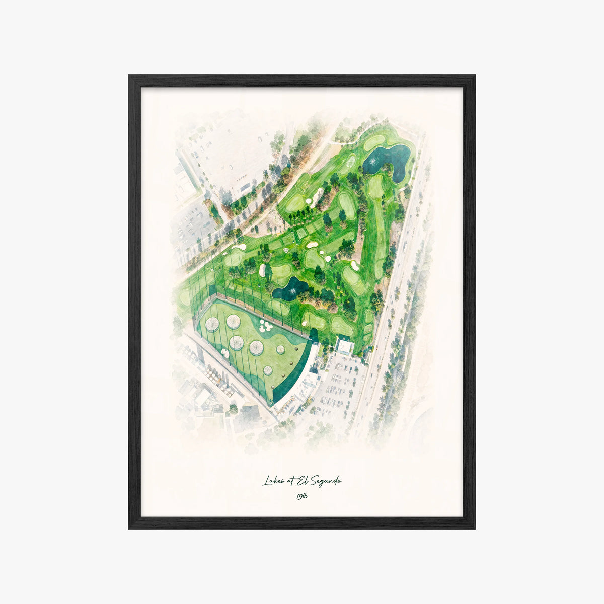 Lakes at El Segundo black frame
