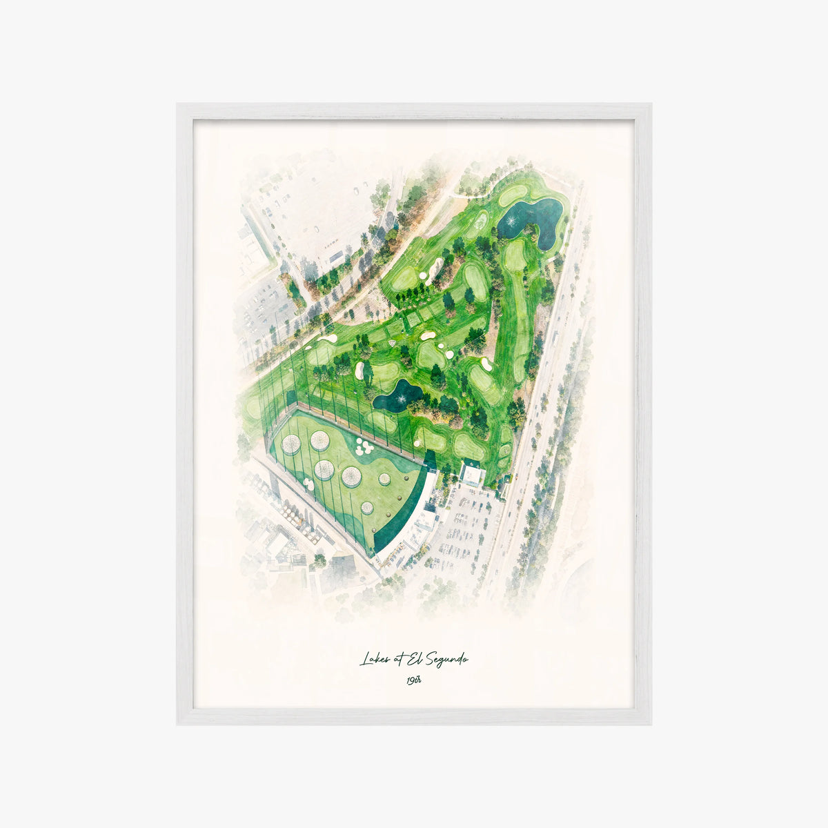 Lakes at El Segundo white frame