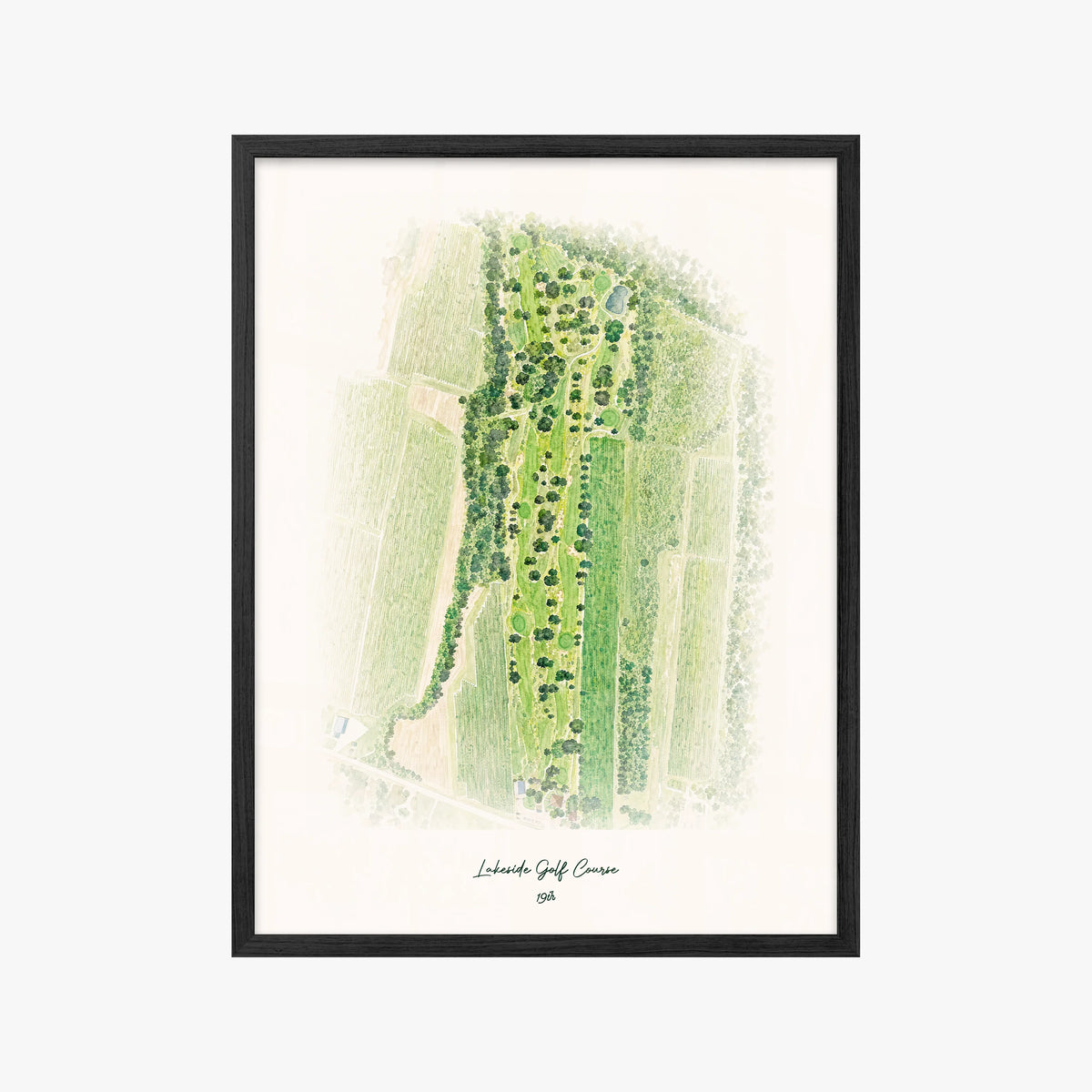 Lakeside Golf Course black frame