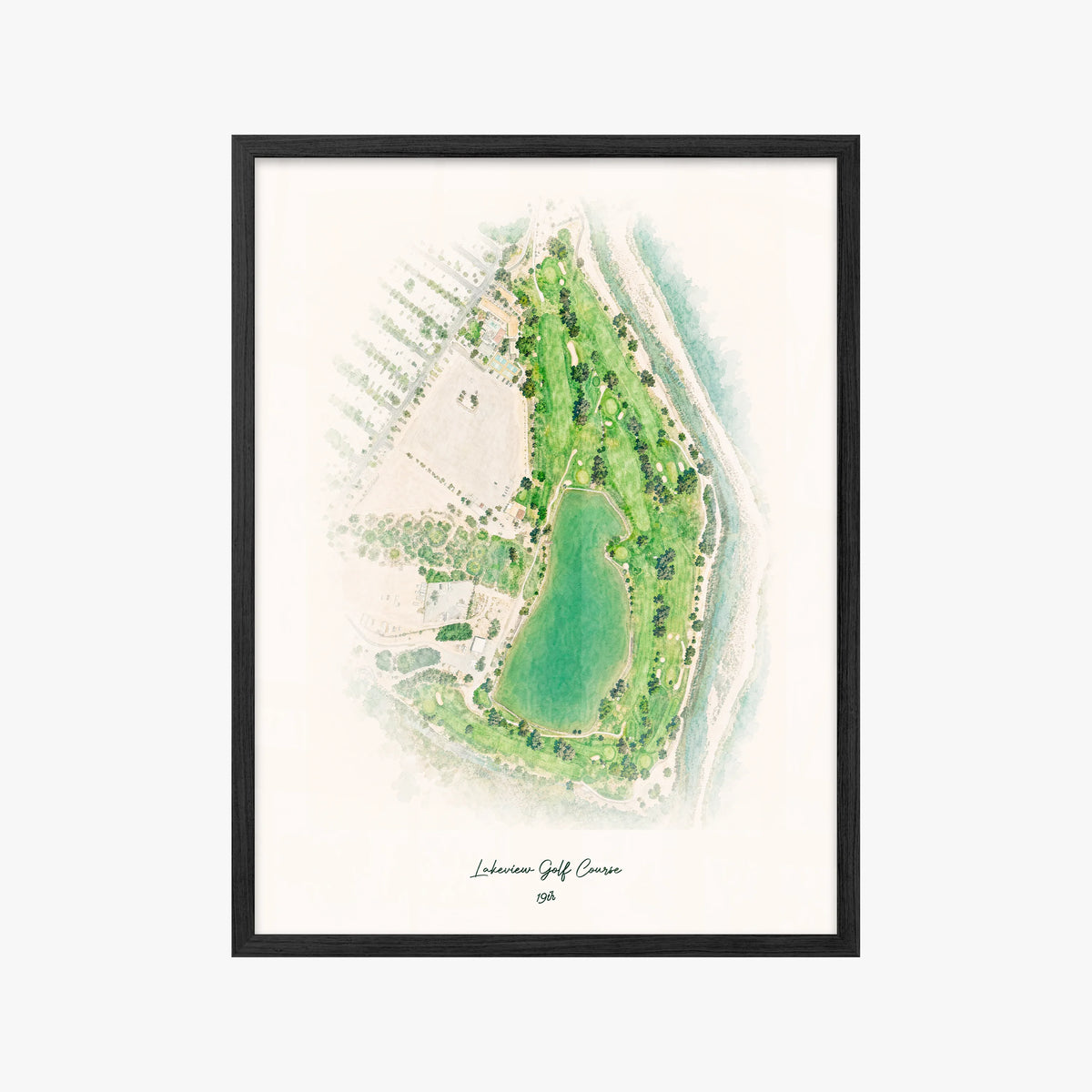 Lakeview Golf Course black frame