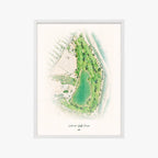 Lakeview Golf Course white frame