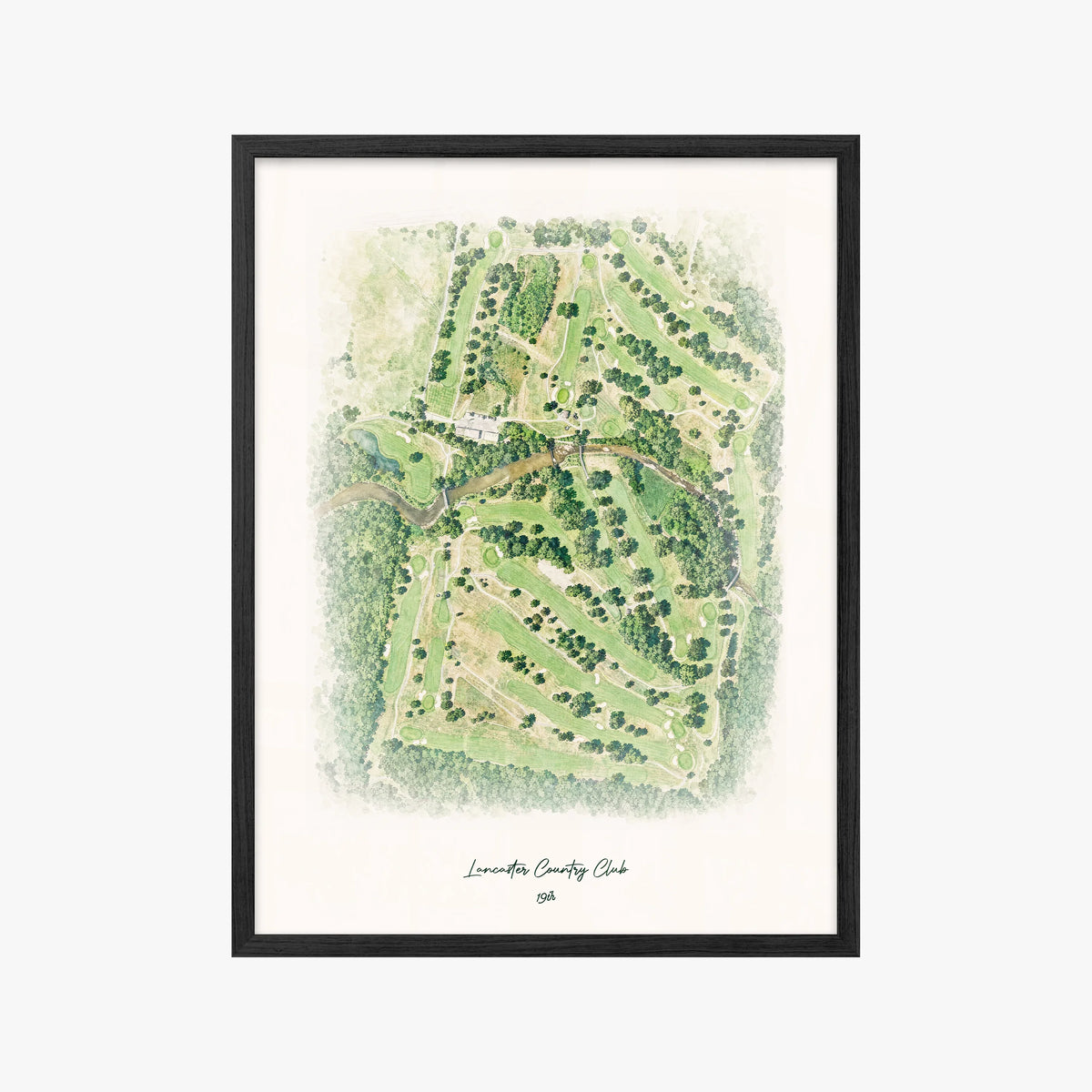 Lancaster Country Club black frame