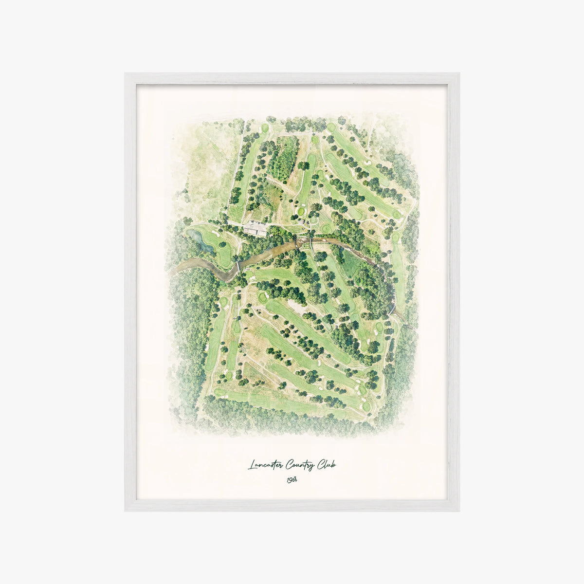 Lancaster Country Club white frame