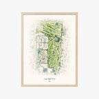 Largo Golf Course wood frame