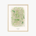 Las Campanas wood frame