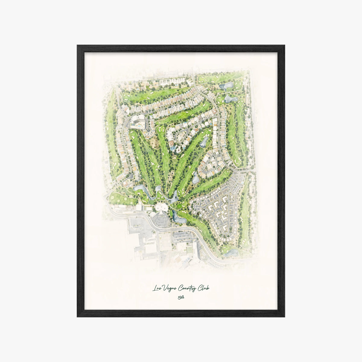 Las Vegas Country Club black frame