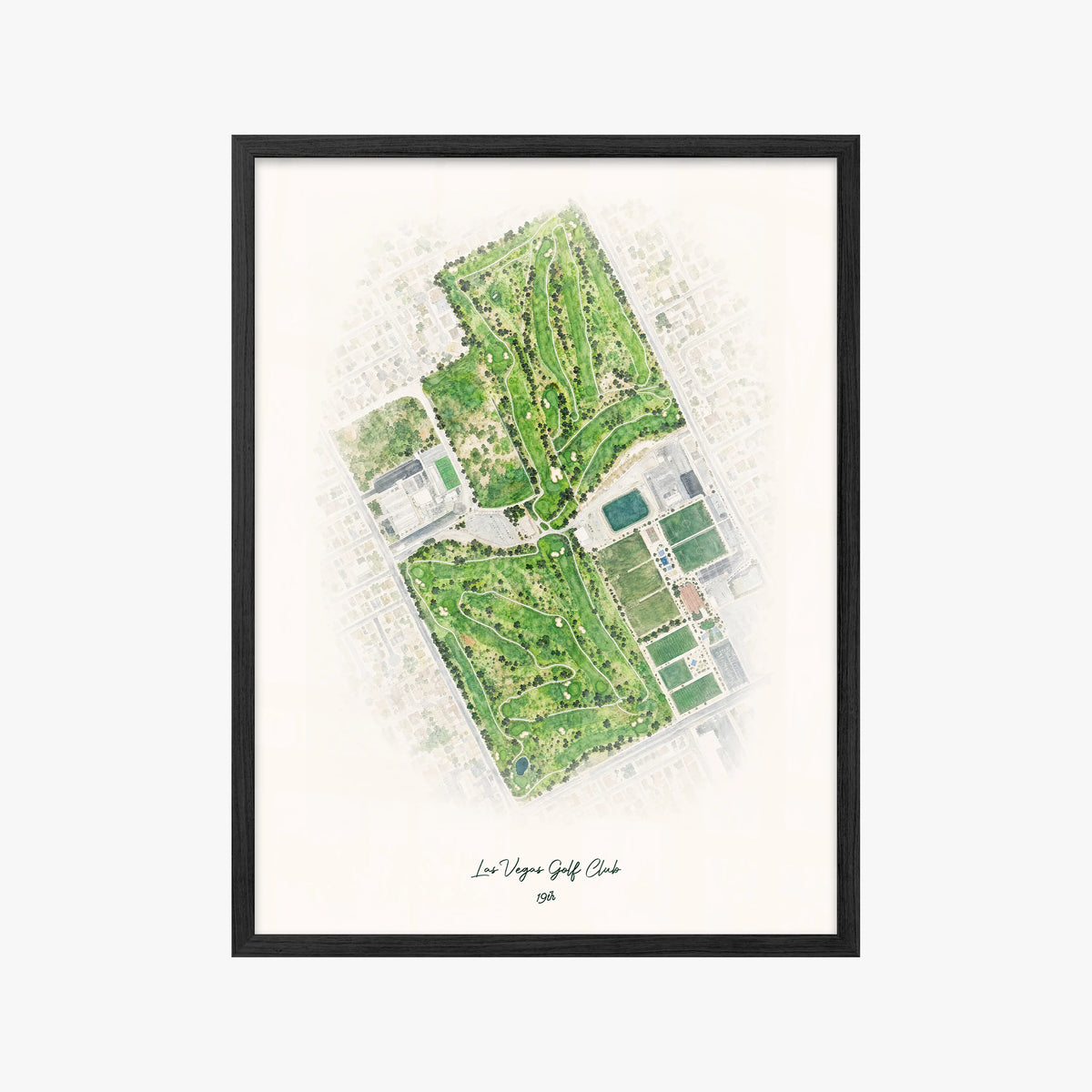Las Vegas Golf Club black frame