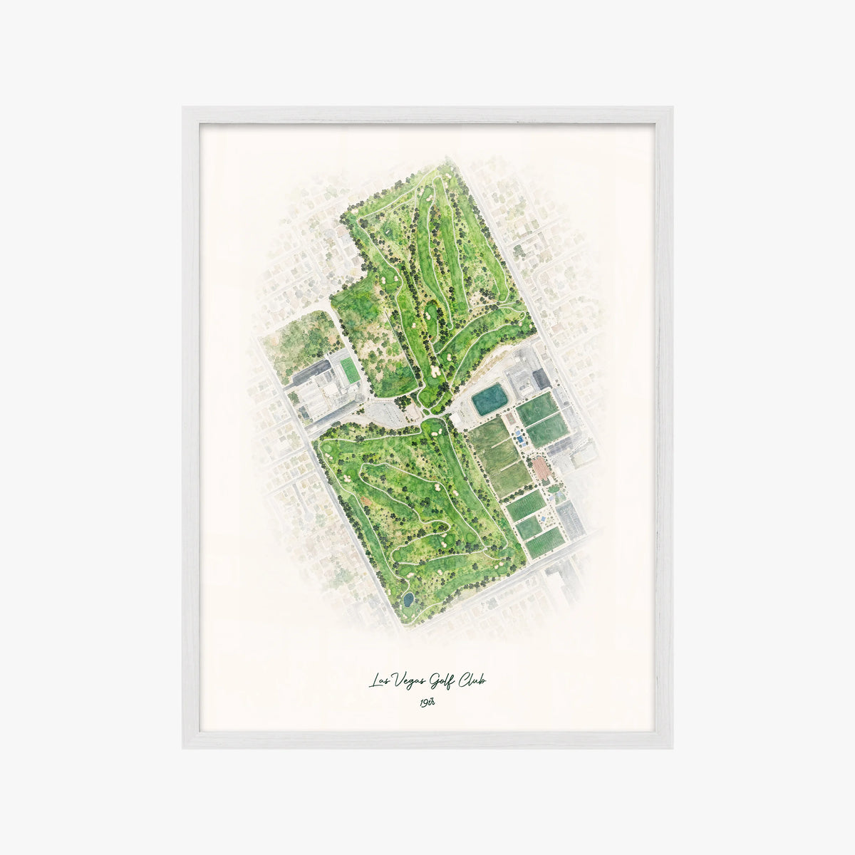Las Vegas Golf Club white frame