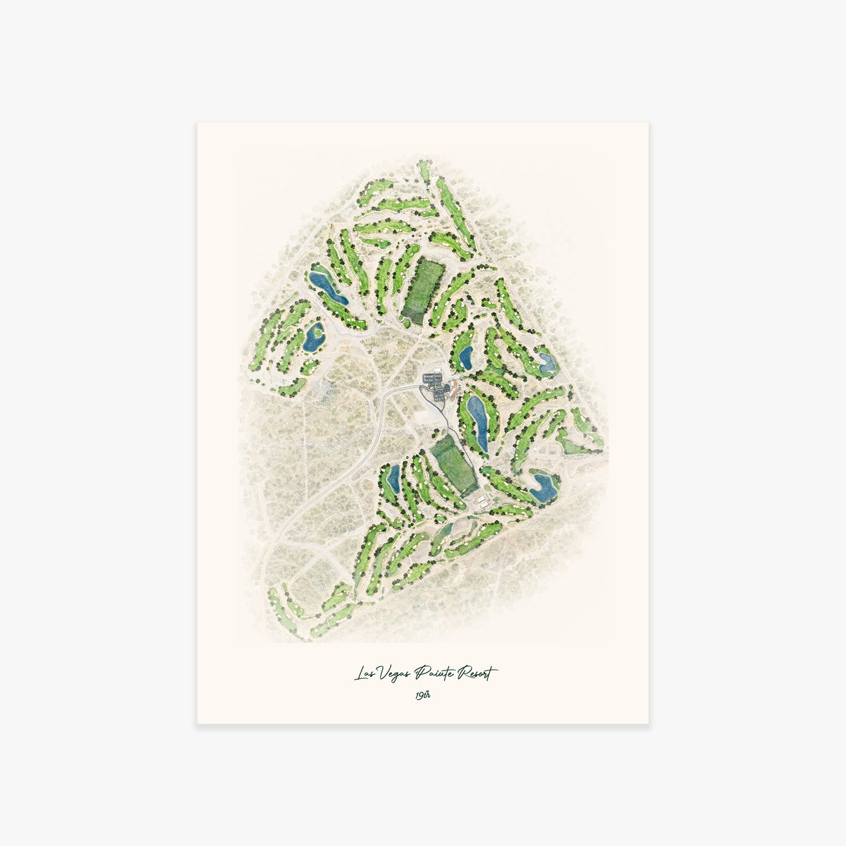 Las Vegas Paiute Resort printed artwork