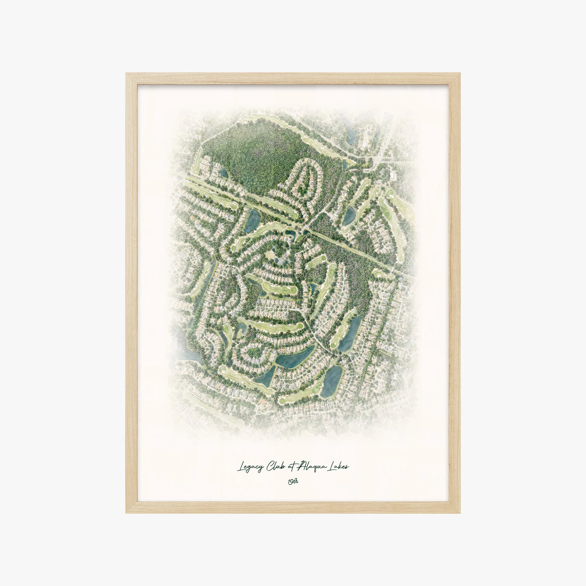 Legacy Club at Alaqua Lakes wood frame