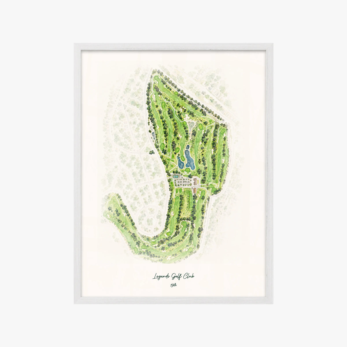 Legends Golf Club white frame