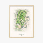 Lemoore Golf Course wood frame