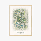 Lexington Oaks Golf Club wood frame