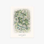 Lexington Oaks Golf Club printed artwork