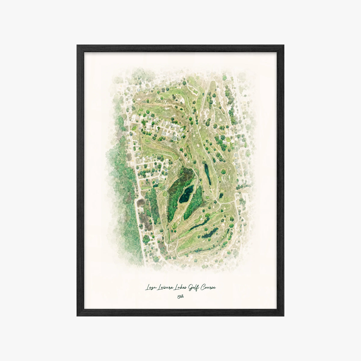 Leza Leisure Lakes Golf Course black frame