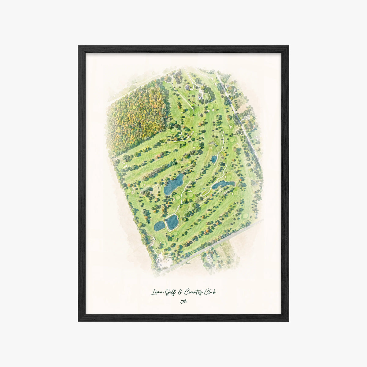 Lima Golf & Country Club black frame