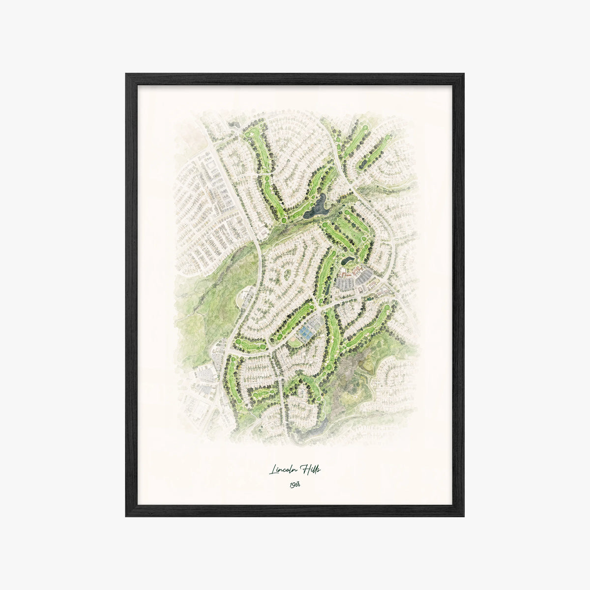 Lincoln Hills black frame