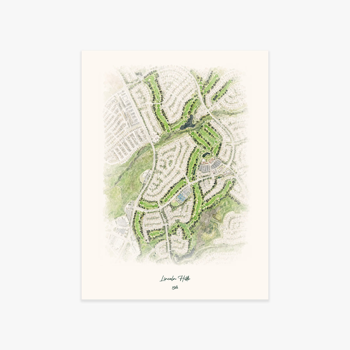 Lincoln Hills printed artwork
