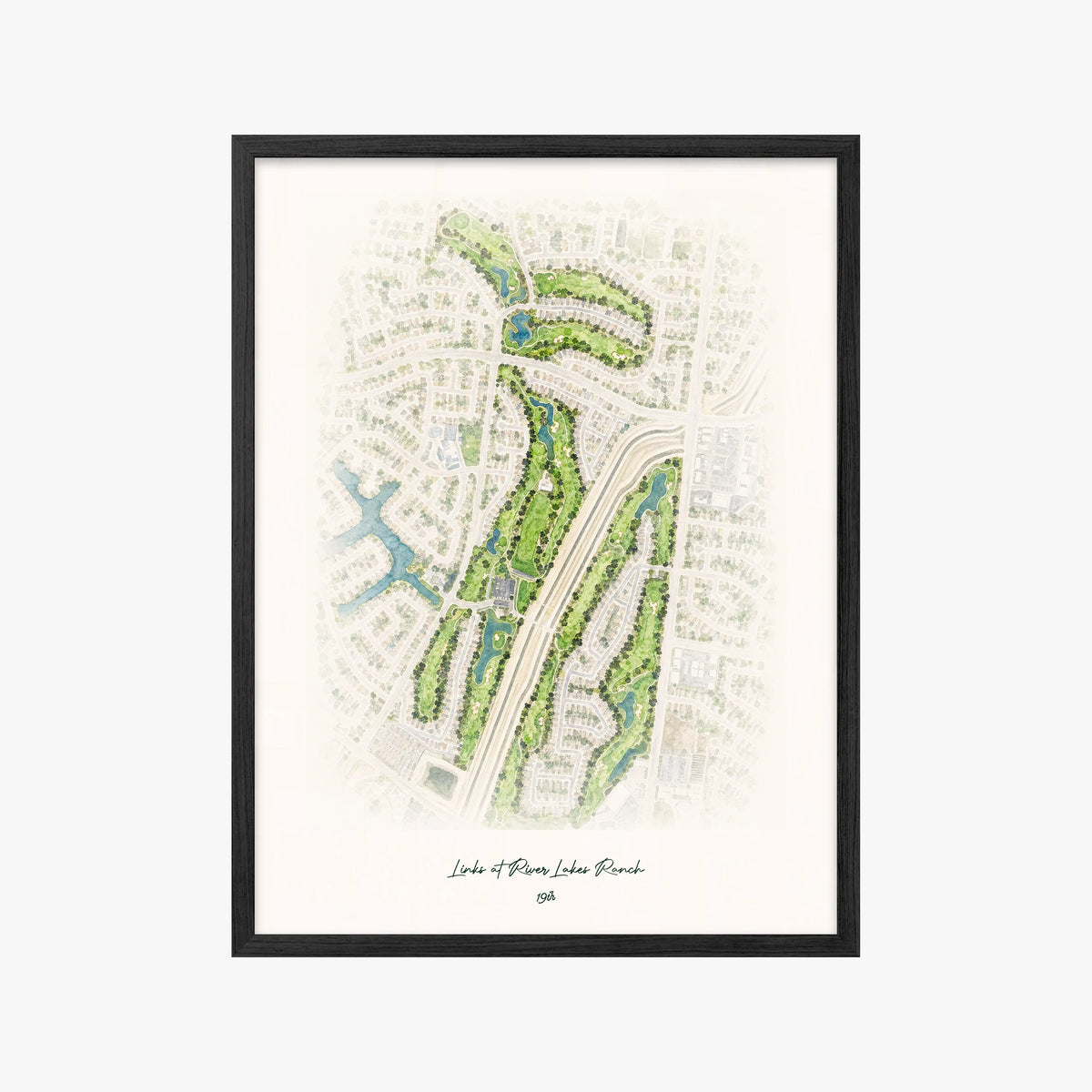 Links at River Lakes Ranch black frame